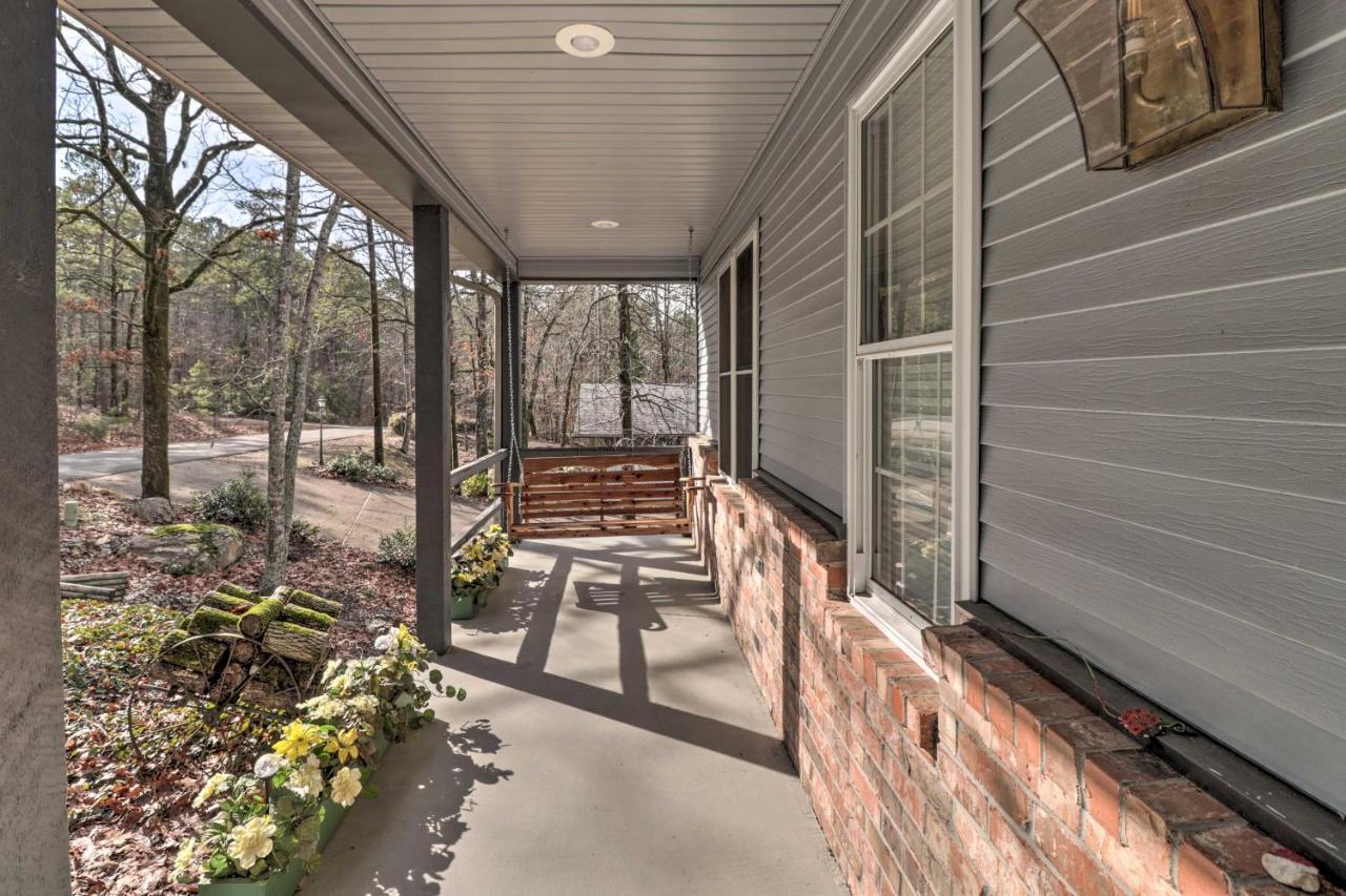 Lakeside Hot Springs Retreat With Kayaks And Boat Dock Hot Springs Village Exterior photo